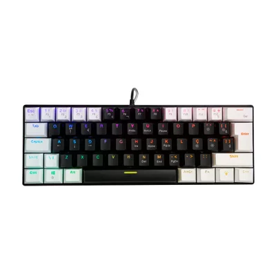 Teclado Multi Royal Precision Iluminação RGB Pb - Tc314