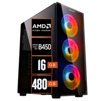 PC Gamer BluePC Legacy - AMD Ryzen 5 5600GT, 16GB RAM, Radeon VEGA 7, SSD 480GB, Fonte 500W - PGBP-1001LEG
