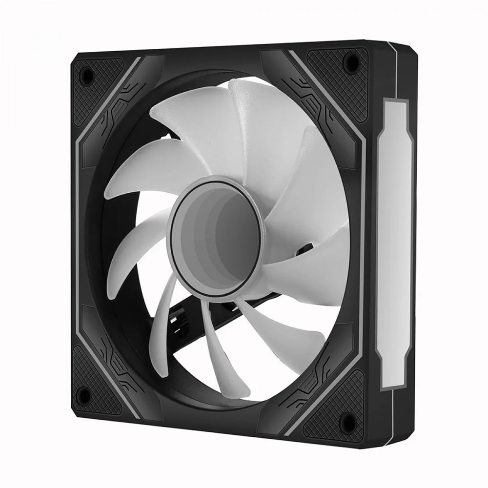 Imagem 2 de 5 do produto Kit Fan Com 3 Unidades Liketec Enigma ARGB, 120mm, Com Controladora, Preto, Lf-kitaRGB-enigma-2079
