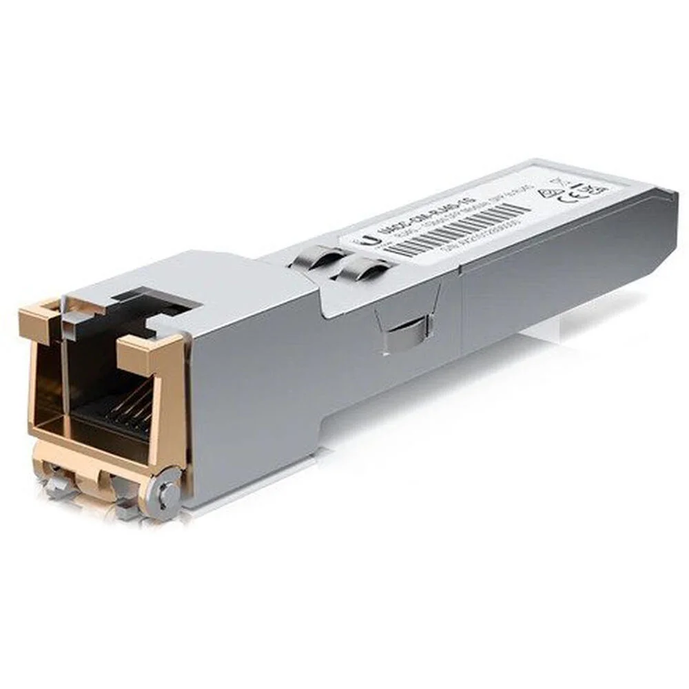 Módulo De 1g Sfp Para 1g Rj-45 Ubiquiti Sfp Uacc-cm-rj45-1g