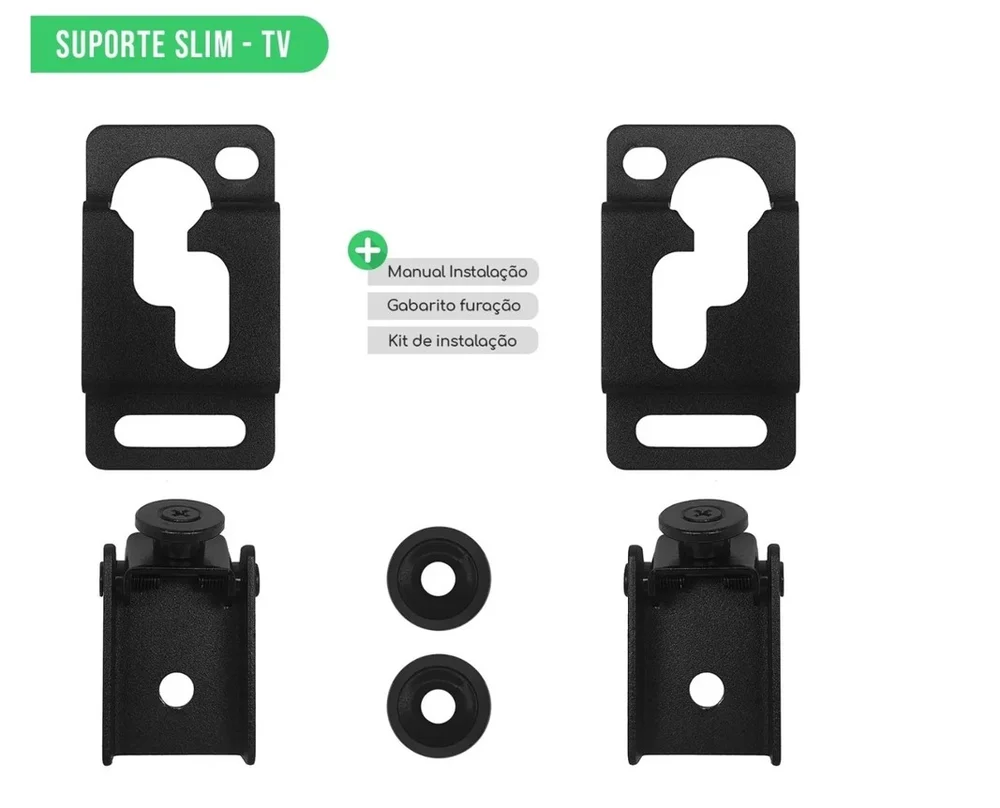Suporte De Parede Para Tv Televisão Monitor LED Lcd OLED 13 À 70 " Vesa Aço Suporte De Parede Para Tv Televisão Monitor LED Lcd OLED 13 À 70 " Vesa Aço