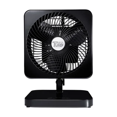 Ventilador De Mesa Venti-delta Turbi Max 40cm 140w Preto 110v