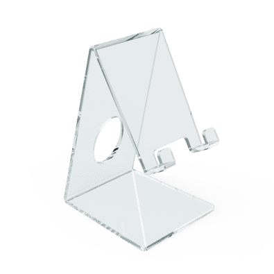 Suporte de Celular em Acrílico: Elegância, Praticidade e Conforto para o Seu Dia a Dia - 3mm