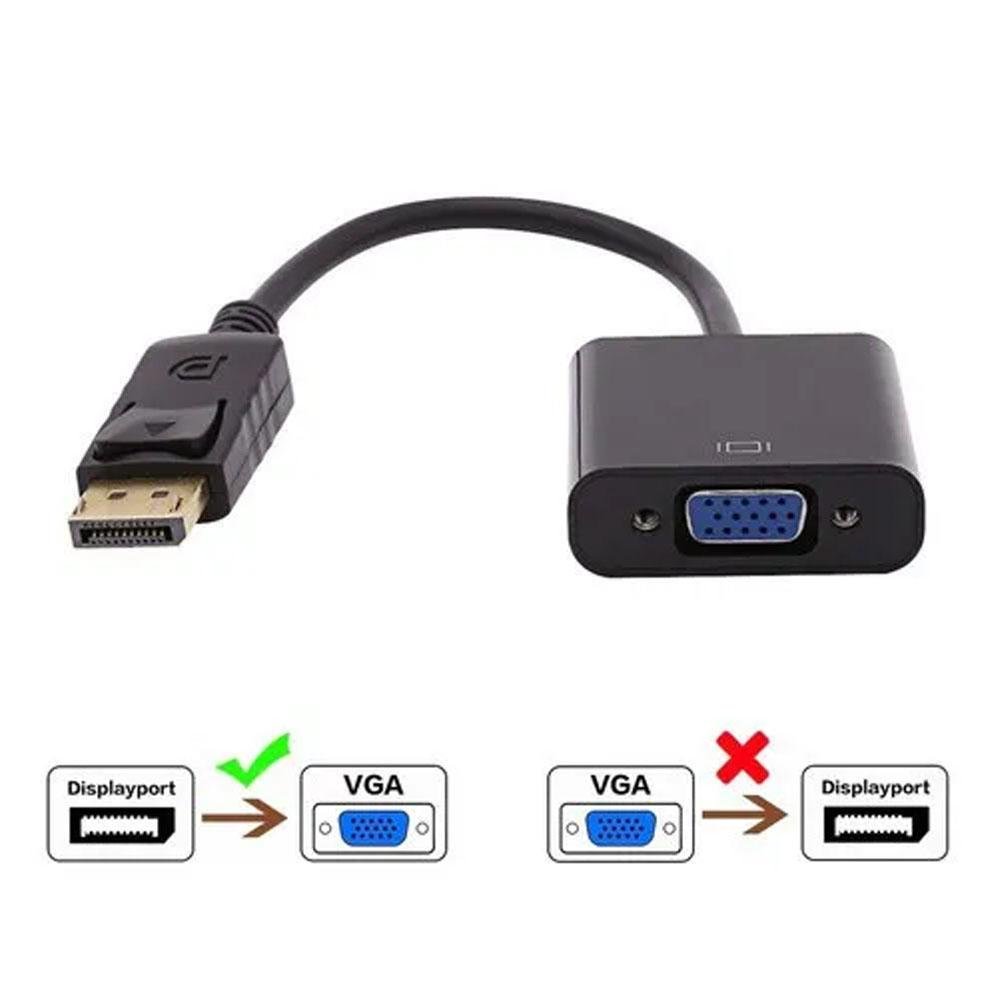 Imagem 2 de 4 do produto Adaptador Displayport M X Vga Db15f