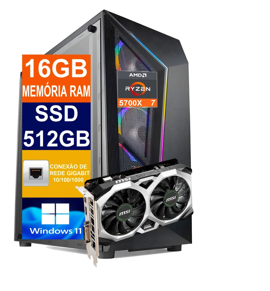 極美品 爆速ゲーミング Ryzen7-1700 GTX970 メモリ16G SSD480G HDD1TB Windows10 KaBuM Aperte o K e evolua com as maiores ofertas
