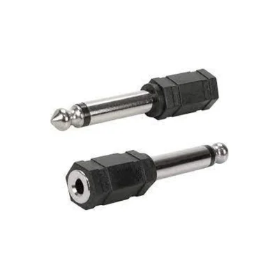 Adaptador De Áudio P2 Femea X P10 Estéreo Macho Mono Mb76007