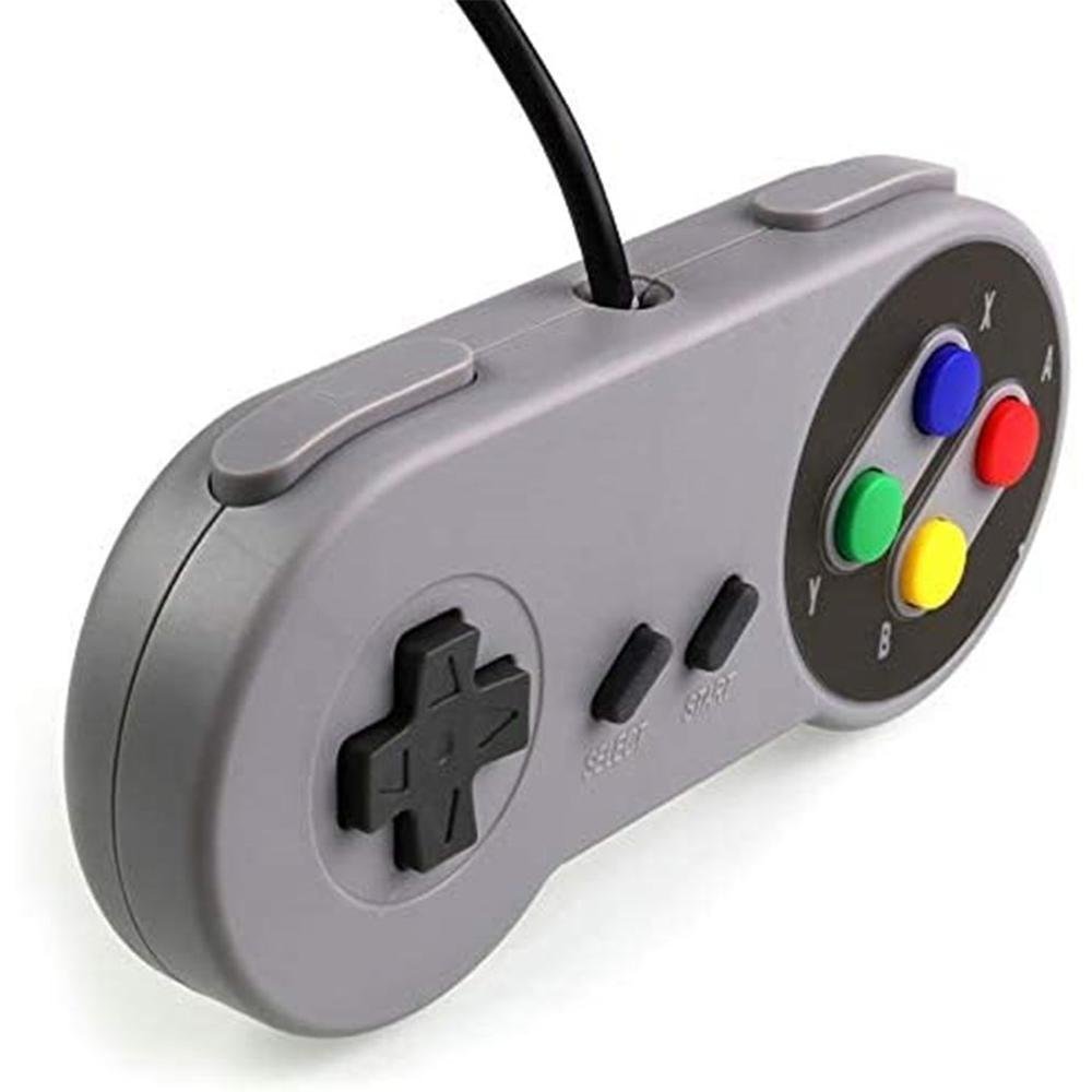 2 Controles Usb Para Super , Joypad Para Jogos Retrô