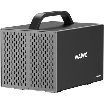 Case Gaveta Usb3.1 Tipo-c 5gbps Para 4 Hds Sata 3.5" " Raid 64TB