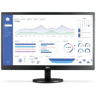 Monitor LED Aoc 18,5" Preto Vga/hdmi E970swhnl