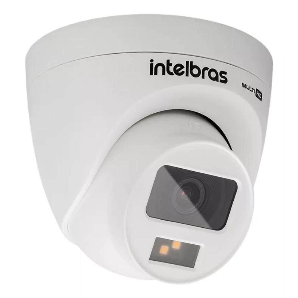 Imagem 4 de 5 do produto Kit 2 Câmeras De Segurança Intelbras Multi Hd 20m Vhd 1120 D Full Color Imagem Colorida Noite E Dia