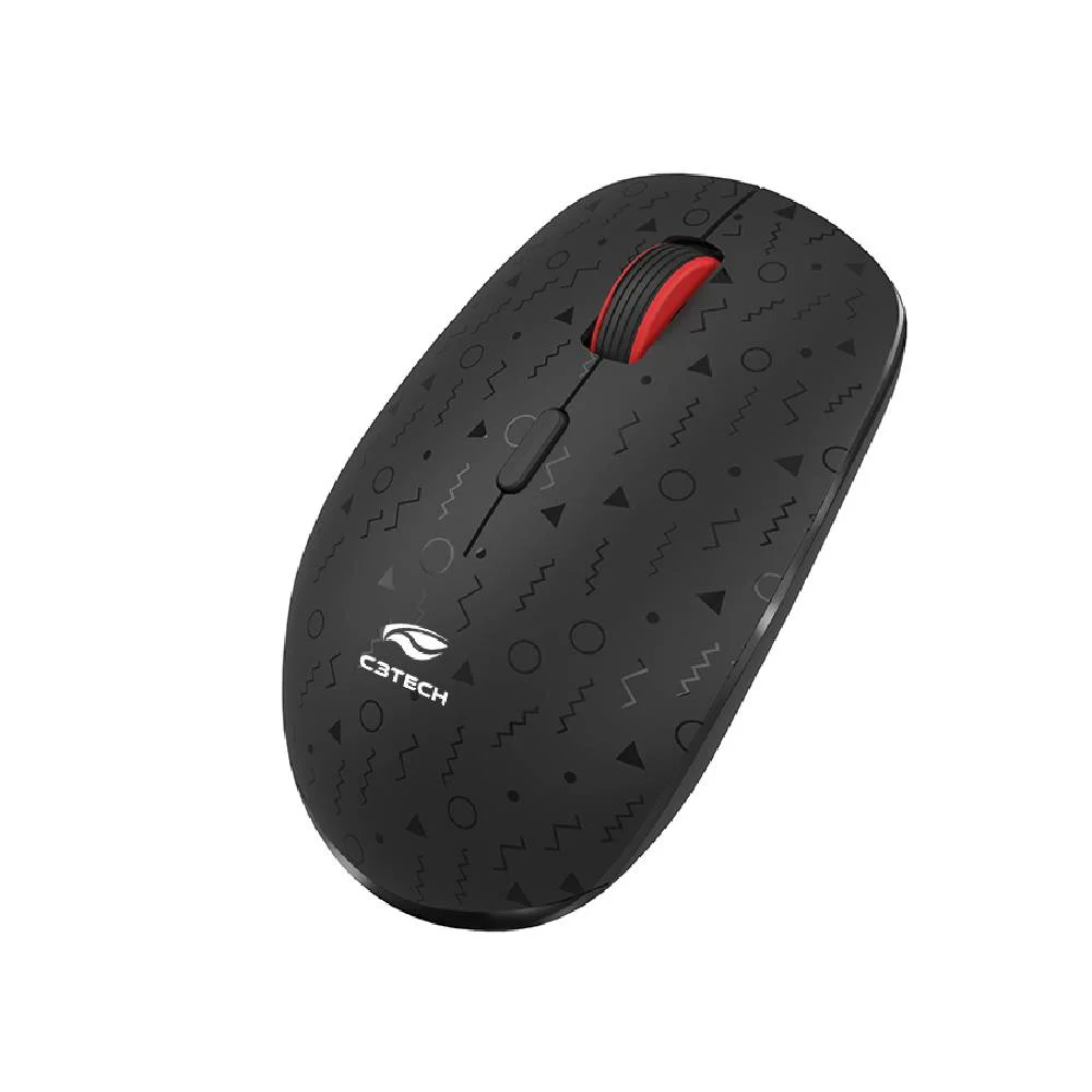 Imagem 2 de 5 do produto Mouse C3tech M-w90bk 4 Botões Wireless 1600dpi Preto