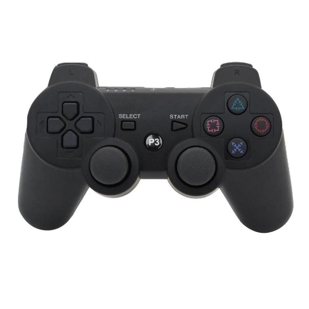 Imagem 2 de 4 do produto Kit 2 Controle Playstation 3 Ps3 Sem Fio Preto Dual Shock
