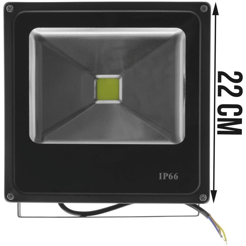 Imagem 2 de 2 do produto Refletor De LED Externo Jardim Fachada Muro 30 W Bivolt