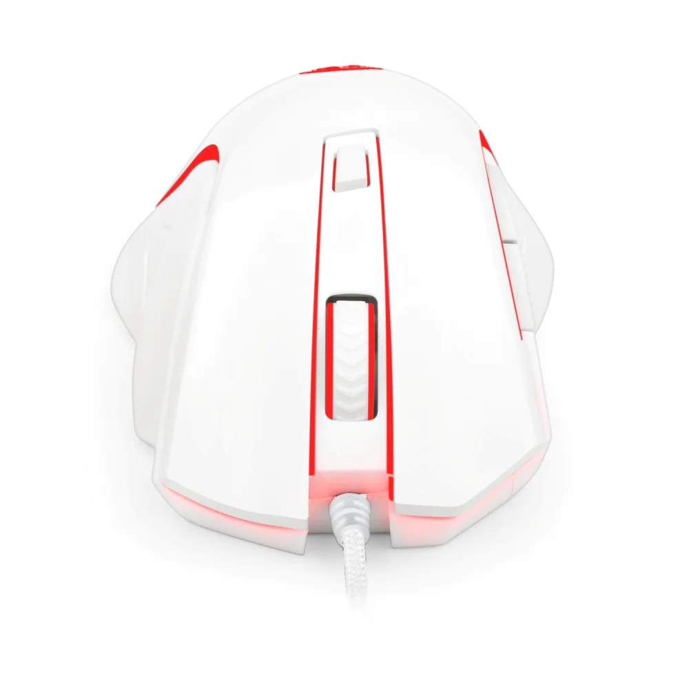 Imagem 2 de 5 do produto Mouse Gamer Com Fio Nothosaur Redragon M606w 3200 Dpi Cor Branco