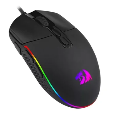 Mouse Gamer Com Fio Redragon Invader M719-RGB 10000 Dpi Cor Preto