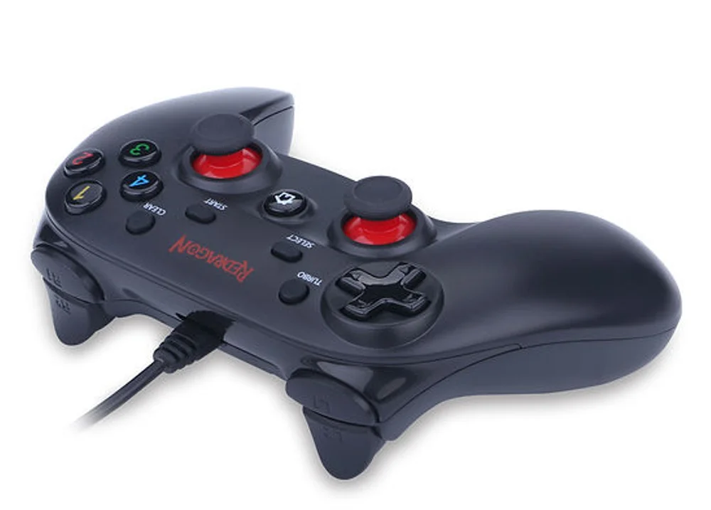 Imagem 3 de 5 do produto Controle Com Fio Usb Gamer Joystick Redragon Saturn G807 Cor Preto