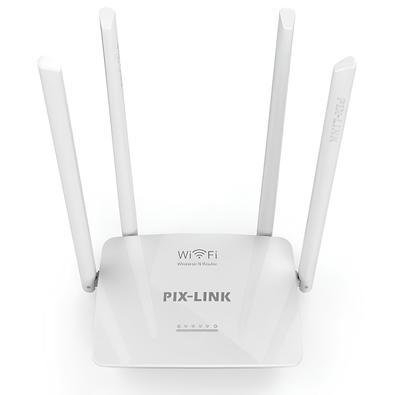 Roteador Wi-fi Wireless-n Router 4 Antenas 300 Mbps Pix Link