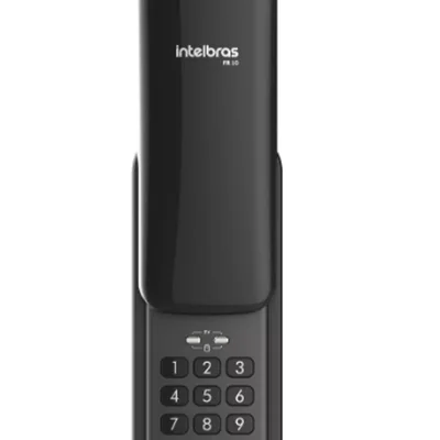 Fechadura Eletrônica Digital Fr 10 Intelbras Cor Preto