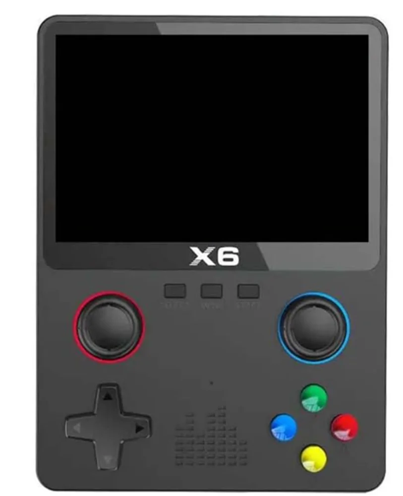 Video Game X6 Retro Portátil 32 Gb Cor Preto Video Game X6 Retro Portátil 32 Gb Cor Preto