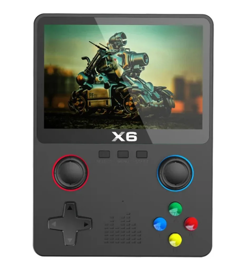 Video Game X6 Retro Portátil 32 Gb Cor Preto Video Game X6 Retro Portátil 32 Gb Cor Preto