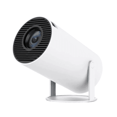 Mini Projetor 4k 1080p Portatil Wifi Bluetooth Full Hd Hy300 Cor Branco