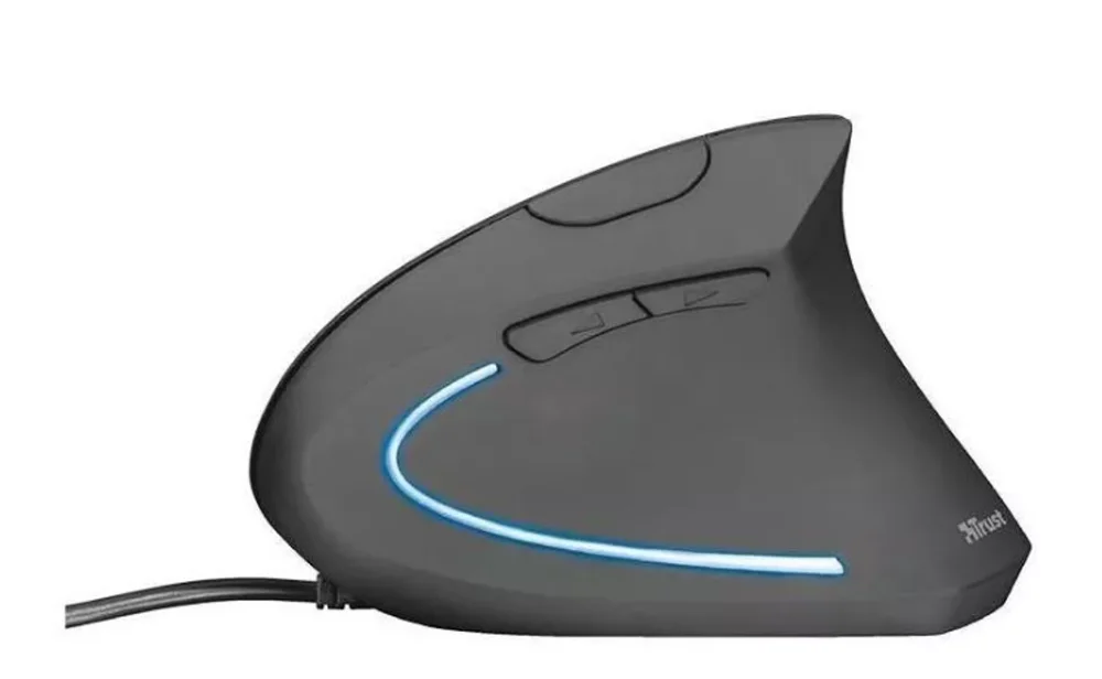 Imagem 2 de 3 do produto Mouse Gamer Vertical Com Fio D5 Ergonômico 3600 Dpi LED Usb