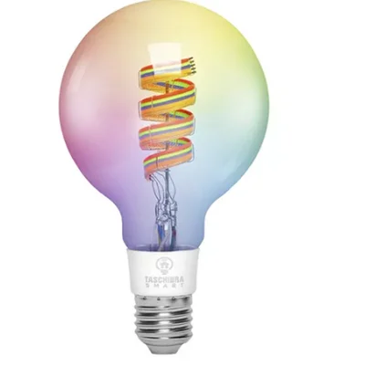Lâmpada De Filamento Wifi Retro LED RGB Taschibra 6w Smart Inteligente