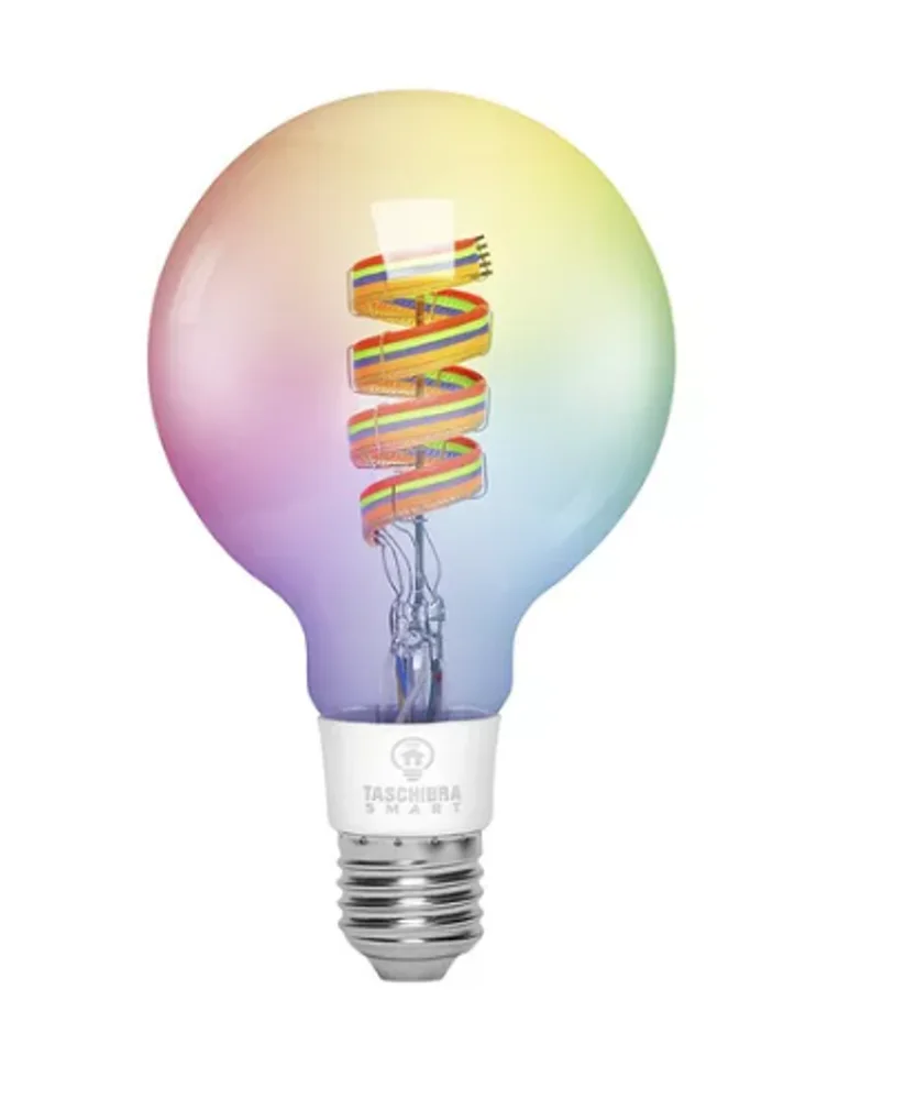 Lâmpada De Filamento Wifi Retro LED RGB Taschibra 6w Smart Inteligente