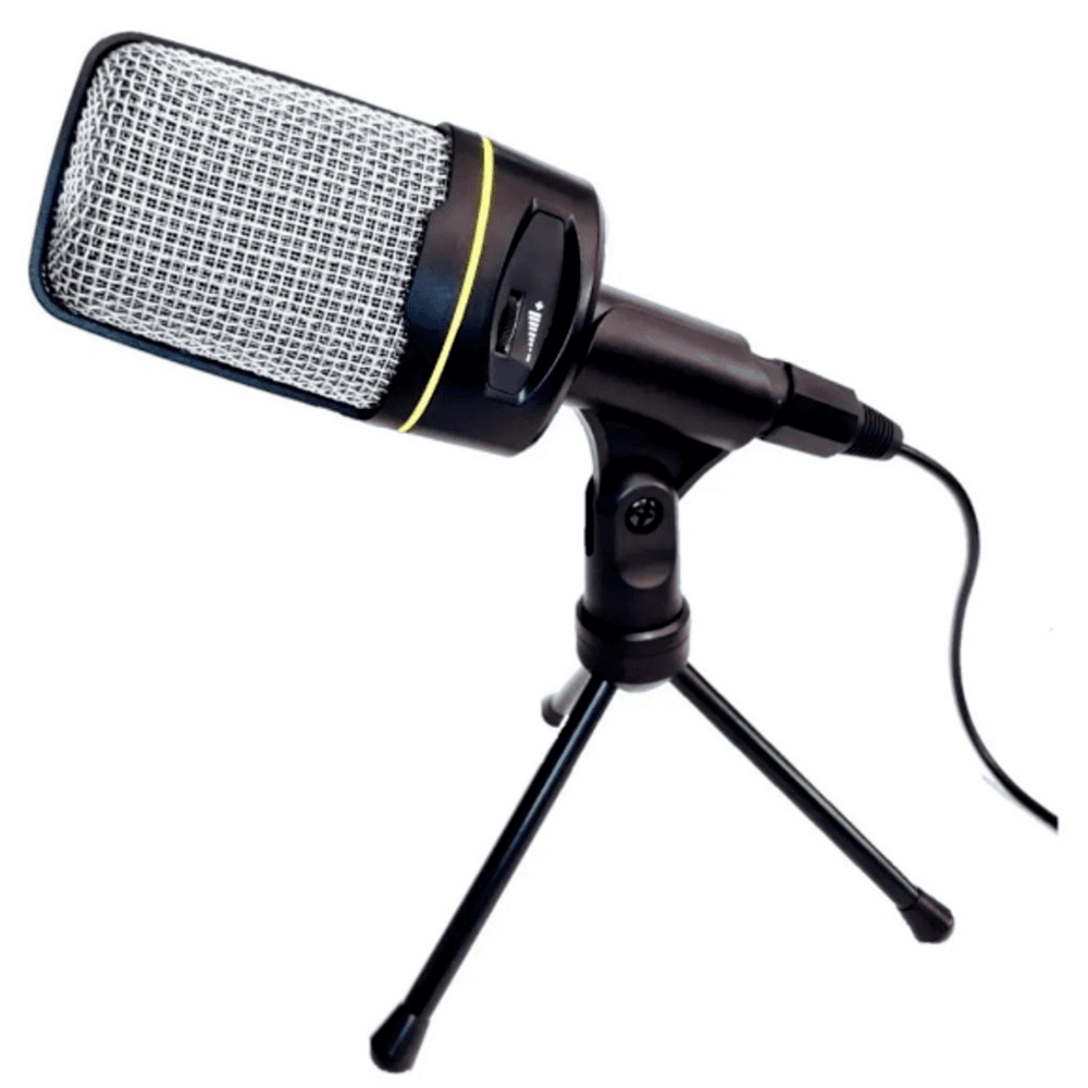 Microfone De Mesa Gamer Condensador Entrada P2 Inova Mic-8641