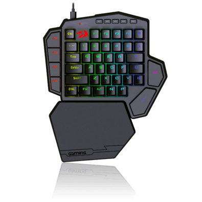 Teclado Gamer Mecânico Redragon RGB Ditix K601 Switch Azul