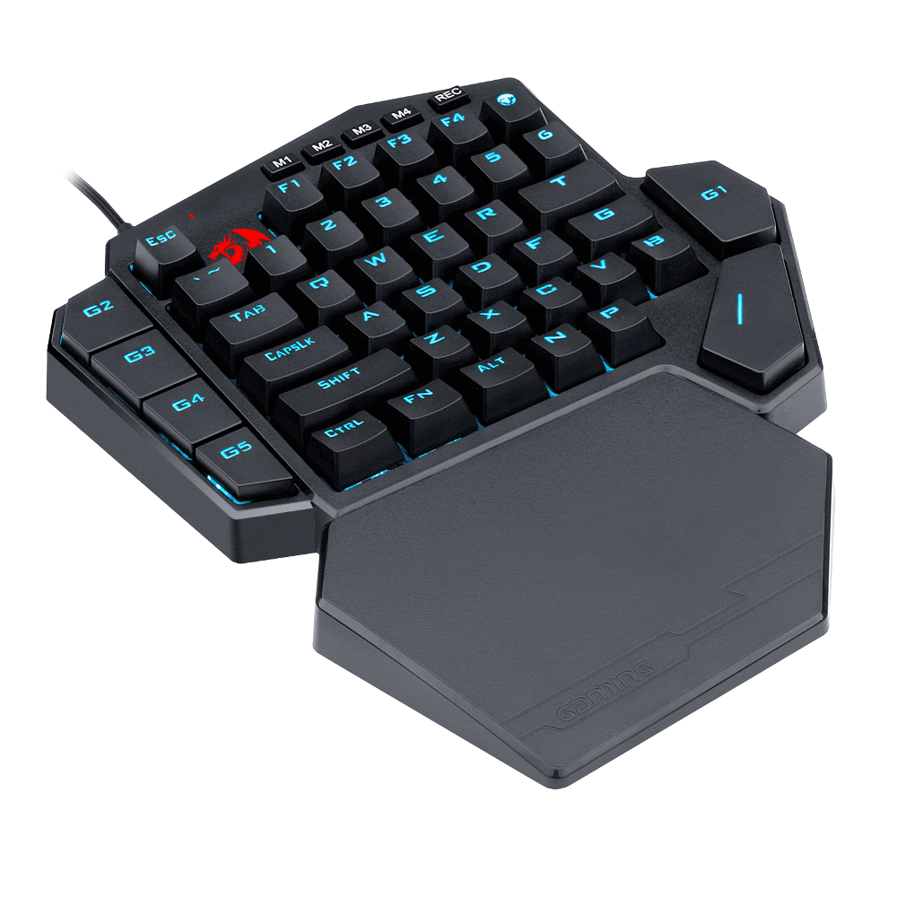 Imagem 2 de 4 do produto Teclado Gamer Mecânico Redragon RGB Ditix K601 Switch Azul