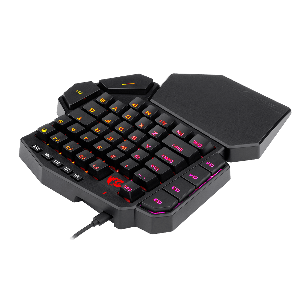 Imagem 4 de 4 do produto Teclado Gamer Mecânico Redragon RGB Ditix K601 Switch Azul