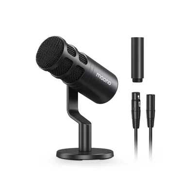 Microfone Dinâmico Xlr Maono Pd100, Preto