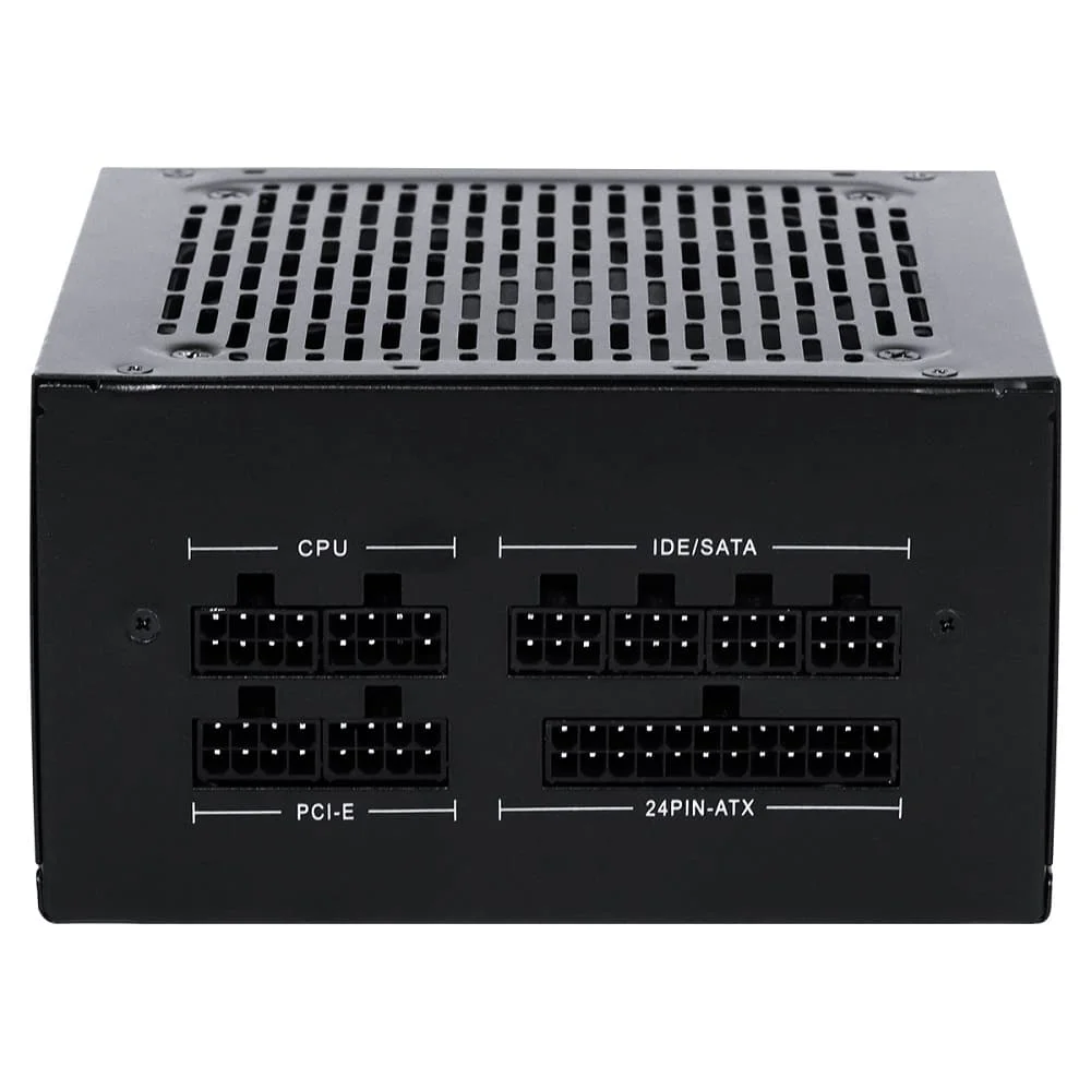 Imagem 3 de 5 do produto Fonte De Alimentação Gamer PCyes Shocker Full Modular 500w 80 Plus White - Black Vulcan