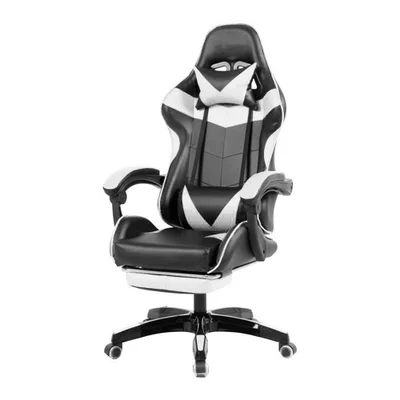Cadeira Gamer Fortt Trieste, Até 120KG, Reclinável, Branca -  Cgf002-b