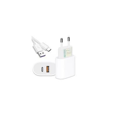 Carregador Turbo 40w Tipo C Compativel Para Motorola Samsung E Xiaomi