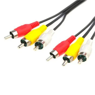 Cabo 3 Rca X 3 Rca Standard Fechado [f108]