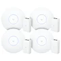 4 Roteadores Wifi 6 Access Point 5.3 Gbps + 4 Injetores Poe+ | 4 U6 Pro Ubiquiti Com 4 Fontes 48v 30w