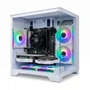 PC Gamer AquArio Branco Ryzen 5 5500 | RX 6600 8GB Branca | 16GB RAM | SSD NVMe 500GB | Windows 11 Pro