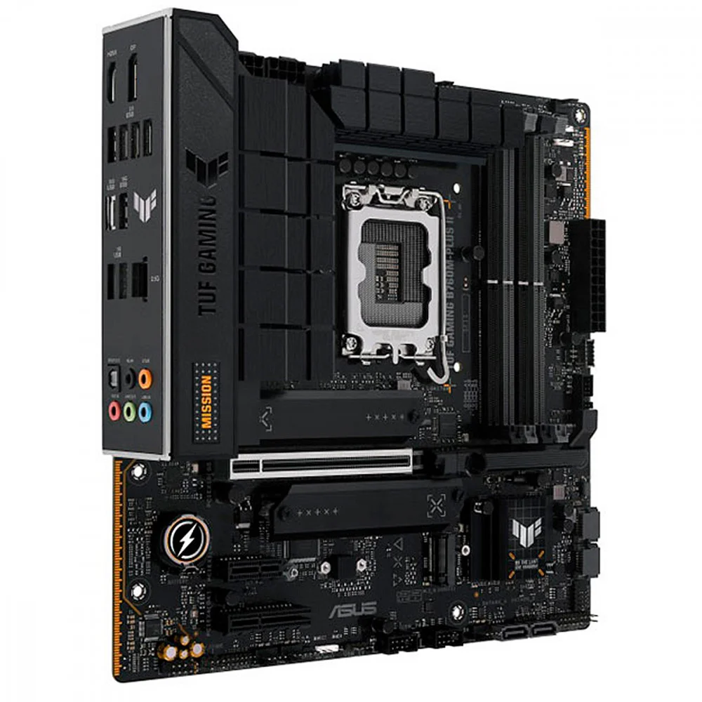 Imagem 3 de 5 do produto Placa Mãe Asus Tuf Gaming B760m-plus Ii Matx LGA  1700 Ddr5 - 90mb1hd0-m0eay0