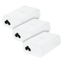 3 Fontes Injetores Poe+ Ubiquiti 48v 30w Unifi | Adaptadores Para Alimentação