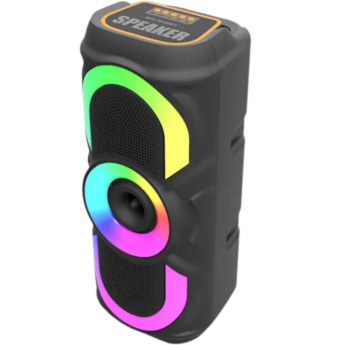 Caixa Caixinha De Som Bluetooth Portatil Radio Fm Potente