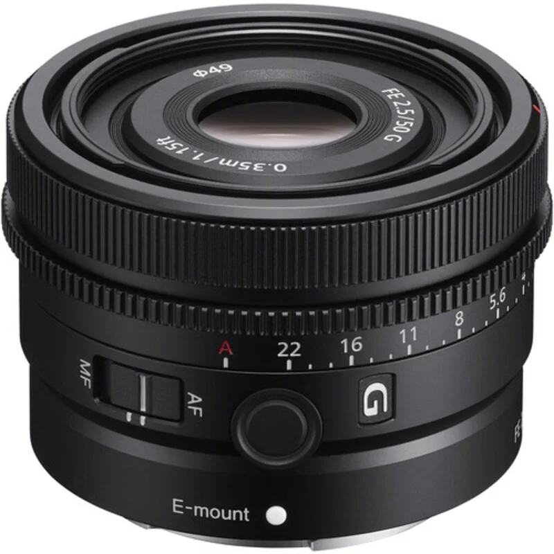Lente Sony Fe 50mm F/2.5 G Sel50f25g Br