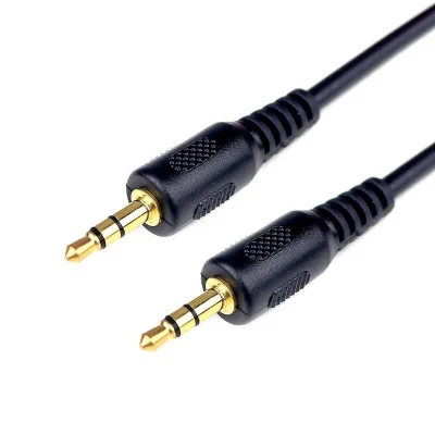 Cabo P2 Estéreo X P2 Estéreo 3m Dourado [f108]