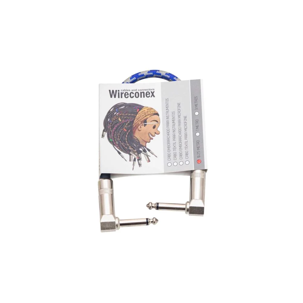 Imagem 2 de 3 do produto Cabo Para Pedal Textil Pedtx-0,25 Wireconex [f108]