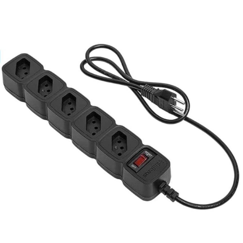 Filtro De Linha Protetor Intelbras Epe 205 Bivolt 5 Tomadas