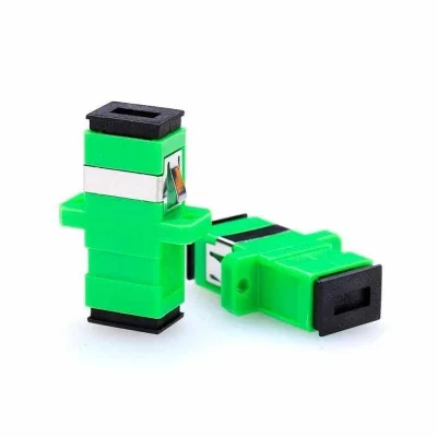 Fibra Acoplador Adaptador Sc-apc Simplex Verde Hn