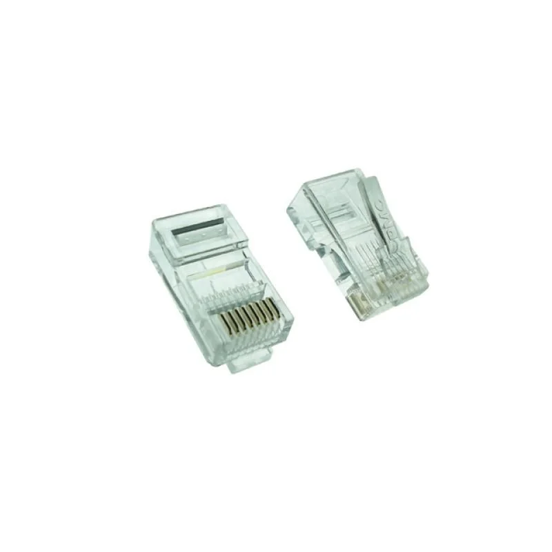 Imagem 2 de 3 do produto Conector Rj45 Cat5 Pacote Com 10 N-3 0,30mm
