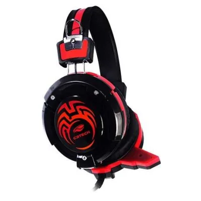 Fone De Ouvido Com Mic C3tech Gamer Flycatcher Ph-g10bk