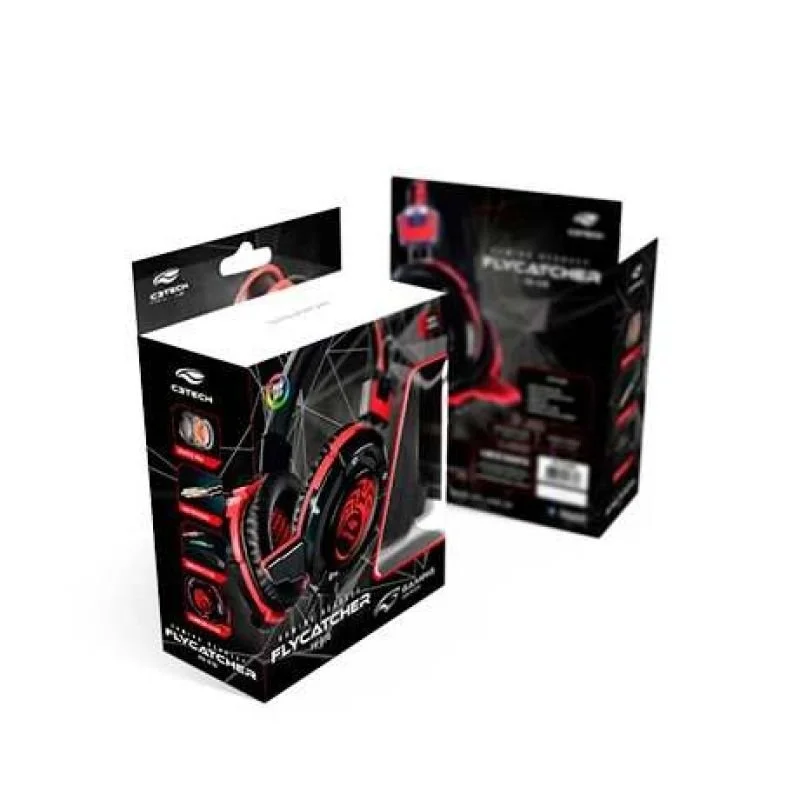 Imagem 3 de 3 do produto Fone De Ouvido Com Mic C3tech Gamer Flycatcher Ph-g10bk